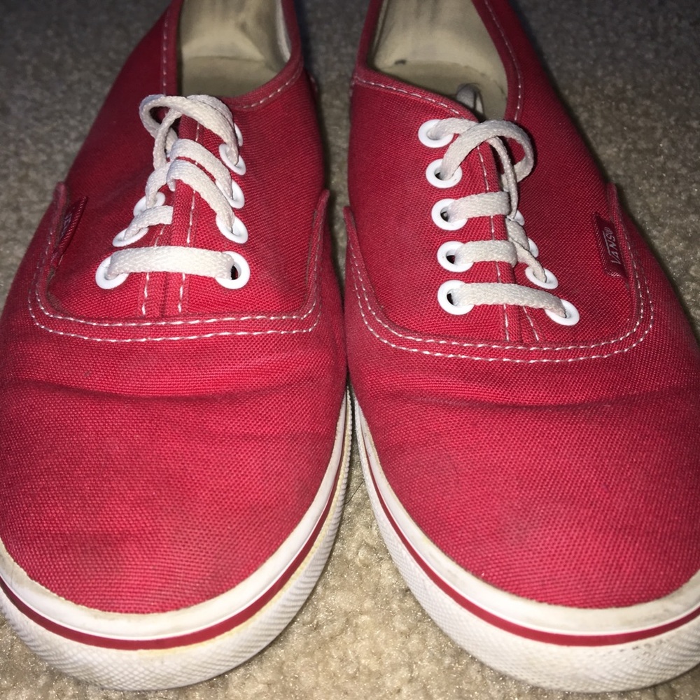 Red Vans